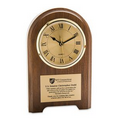 Solid Walnut Desk Clock